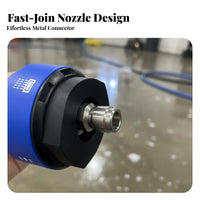 1/4 Inch Quick Connect Nozzle Adjustable Spray Nozzle Tip Adjustable Power Washer Tip for Car Owners, Homeowners, Garden Watering