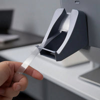 Wall-Mounted Tape Dispenser Compact Tape Cutter Space-Saving for Office, Home Workstation, Classroom