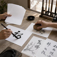 Double-Layer Xuan Paper for Calligraphy, Painting, and Printmaking - Thickened Semi-Sized