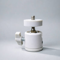 Threaded Stud Adjustable Mount Head Locking Knob Ball Joint Mount Metal and Plastic Swivel Ball Head Cylindrical Body