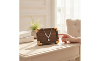 Necklace Display Board Gold Tone Jewelry Tabletop Display Board Rectangular for Jewelers, Collectors, Retail Counter, Vanity, Dresser