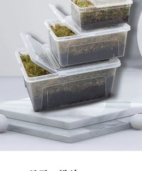 乌龟冬眠箱专用椰土过冬恒温箱保暖椰土干苔藓大小乌龟冬眠盒套装