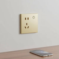 Automated Power Receptacle Timer Function Wall Outlet Family Sharing Control Power