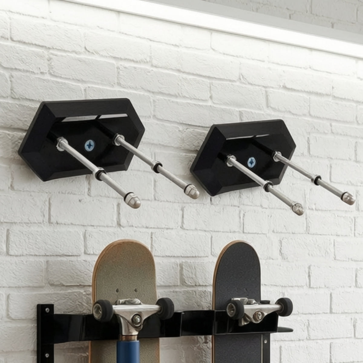 Skateboard Wall Mount Acrylic Skateboard Wall Hanger Vertical for Studio