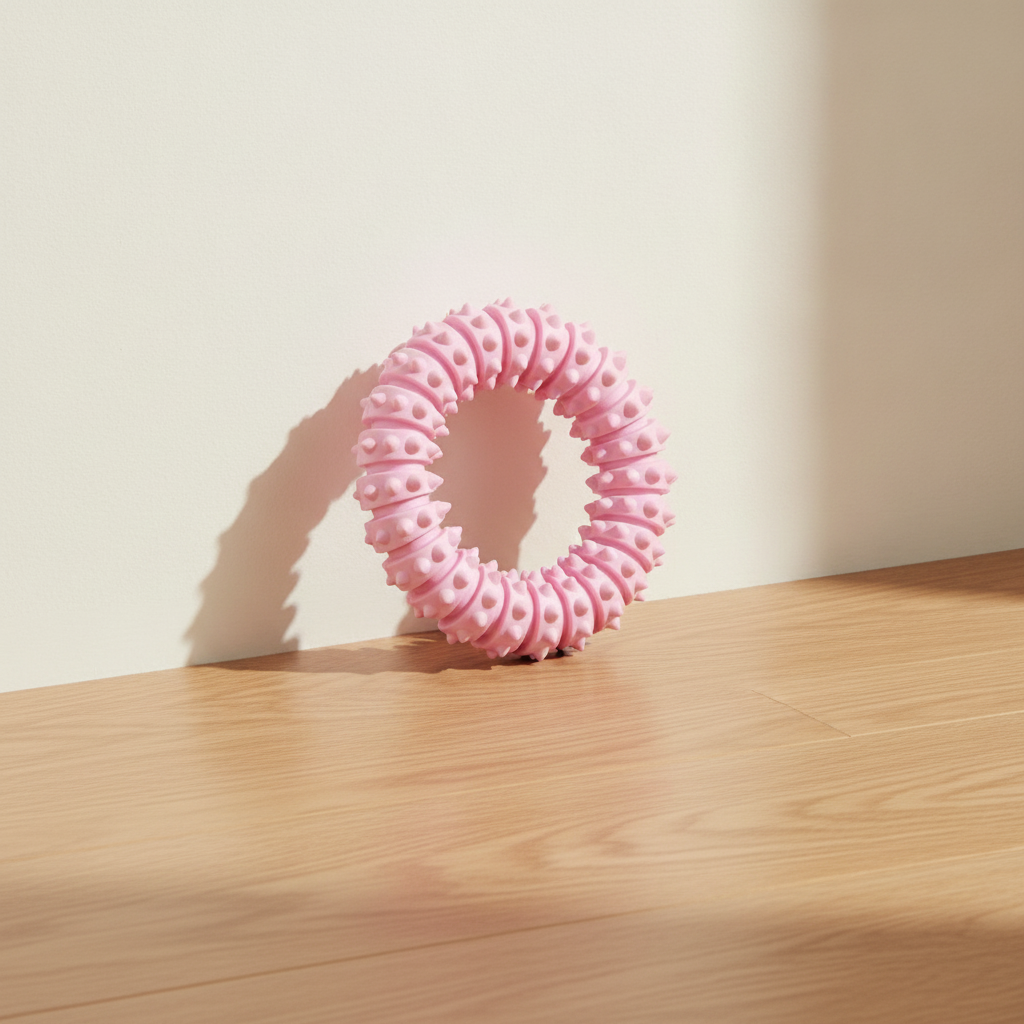 Pet Chew Toy Ring TPR Foam Durable Interactive Dog Toy for Small Medium Large Dogs