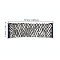 Elastic Trunk Cargo Net Universal Car Trunk Cargo Net Adjustable for Drivers