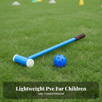 Hand-Eye Coordination Training children's Plastic Croquet Set Sensory Development Child S Croquet Set Outdoor Fun for Girls, Family, Park