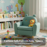 Kid-Sized Soft creature Character Chair Comfortable Seating Plush creature Sofa Chair Easy to Clean children's Furniture Supportive framework for Preschoolers, Toddlers, Parents, Kindergarten, Daycare Center, Playroom, story corner