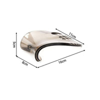 Translucent Salad Servers Curved Salad Hands Contemporary Tossers Ergonomic for Table, Kitchen