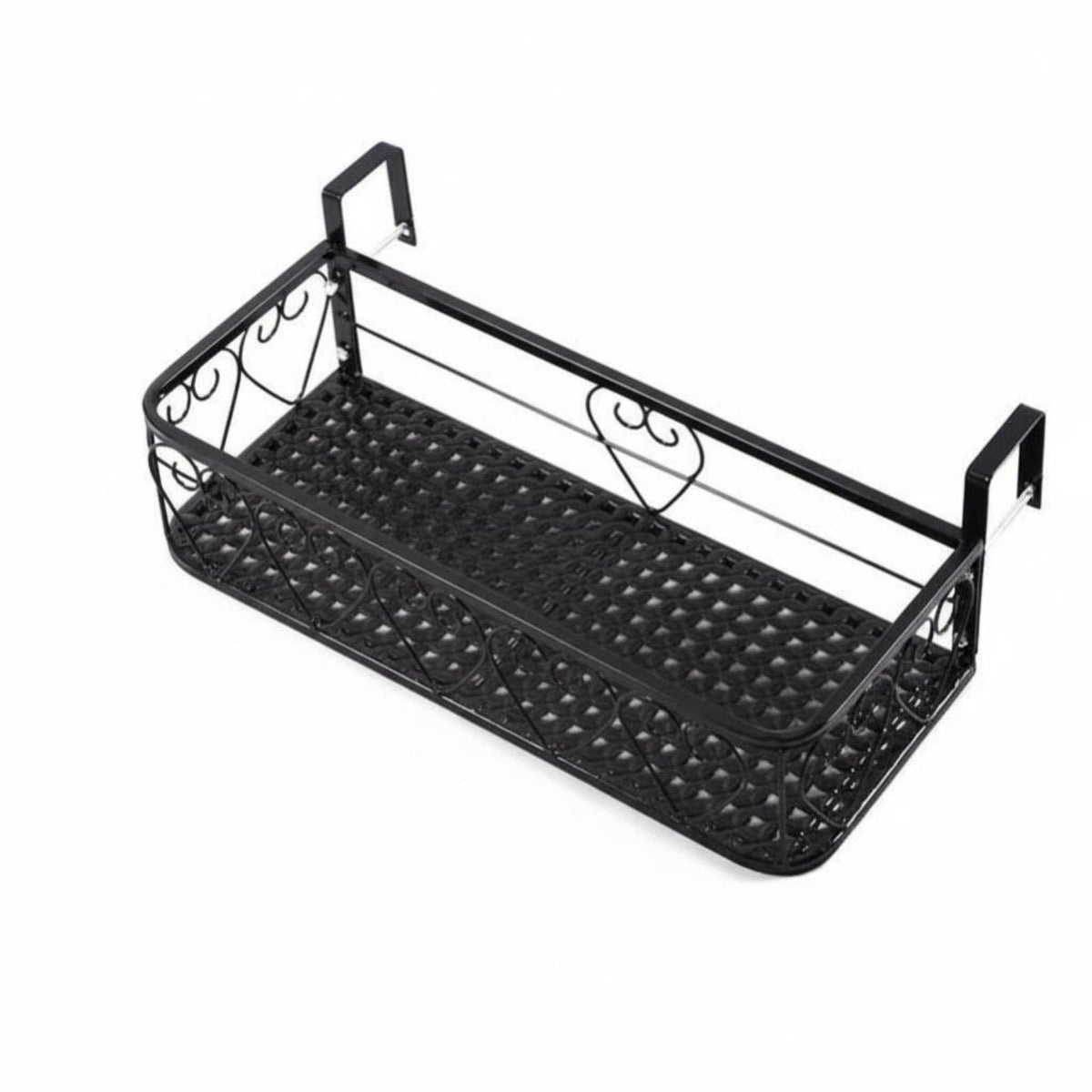 Over-the-Railing Utility Rack tool-free Installation Household Organizer for Deck