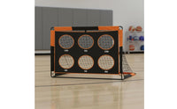 Soccer Goal with Target Net Training Soccer Goal with Target Precision for Young Athletes, Coaches, Backyard, Park