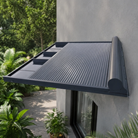 Automatic Aluminium Alloy Awning, Retractable Waterproof Awning for Patio & Terrace Outdoor