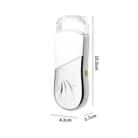 Heated Eyelash Curler Small Electric Eyelash Curler Rechargeable Appliance for Makeup Bag