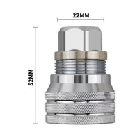 Adjustable Socket Adapter Knurled Socket Adapter with Hex Shank Versatile Tool for Hobbyists, Home Maintenance