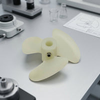 Three-Blade Impeller Sturdy Nylon Impeller Direct Replacement Slimline for Small-Container Mixing, Workshop