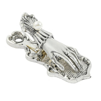 Hand Shaped Journal Clip Ornate Drop-Shaped Paperclip Shiny Clips for Scrapbooking