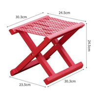 Folding Stool Foldable Lightweight Portable Stool Camp Seat for Fishing, Camping