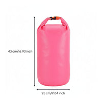 Buoyant Double Swim Buoy Thickened Material Outdoor Water Swimming Buoy Adjustable Waist Belt for Triathletes, Triathlon Training