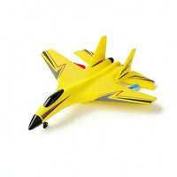 Rechargeable Wireless Control Airplane with LED Light Lightweight Wireless Control Airplane with Lights Sturdy Foam Glider Stable for Backyard