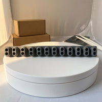 Single Row 12 Key Touch Strip Oval Openings Conductive Key Pad