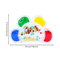 Liquid Sensory Toy Colorful Flower Sensory Toy Clear for Kids, Home