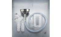 Stainless Steel Funnel Kit Graduated Automotive Tool Hooked Hanger