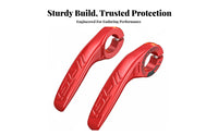 2 Pieces Multiple Hand Positions Cycle Bar Ends Reduces Riding Fatigue Bike Bar Ends Anti-Slip for Long-Distance Cyclists, Hill Climbing