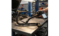 Molded Crankcase Ventilation Hose Corrugated Crankcase Breather Vent Hose Flexible Engine Breather Pipe High Flexibility