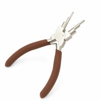 6-in-1 Bail Making Comfortable Wire Looping Tool with Mandrel Polished