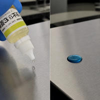 Stainless Steel Grade Identification Liquid for 201, 304, 316 Alloys - Manganese Content Test Solution