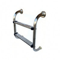 Stainless Steel Pool Ladder Easy-to-Install Pool Ladder with Handrails Corrosion-Resistant Rustproof for Spa