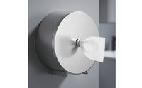 Center-Pull Toilet Paper DispenserSheet-per-Usagea-Wall-Mounted-Mounted Toilet Paper Dispenser Stainless Steel Holder for Restrooms, Guest Bathrooms