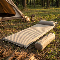 Inflatable Mattress with Automatic Inflation for Car Camping, Double Egg Crate Wave Air Mattress, Waterproof Mat for Hiking Gear, Sleeping Mat