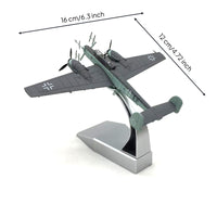 1:100 Fighter Model Boxed Presentation 1:100 Fighter Plane Model Alloy