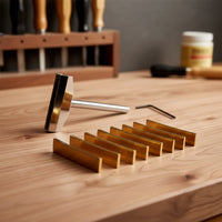 Guitar Fret Press Installation Tool Professional Fret Press with Curvature Blocks Manual for Luthier