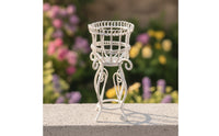 Miniature Flower rack Freestanding Dollhouse Plant Stand Miniature Display Rack for Hobbyists