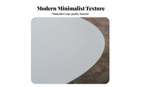 Light Luxury cream Drum Table Minimalist Modern & aesthetic Living Room Furniture Round Top Home Furnishing Creamy appearance for Apartment Dwellers, homeowners, Interior Design devotees, Small areas, Lounge Area, Bedroom