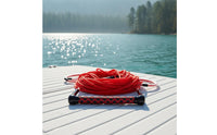 Wakesurf Rope Heavy Duty Wakeboard Rope with Handle High Break Strength Wakeboard Tow Line for Wakeboarding, Kneeboarding, Boating