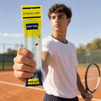 Gradient Two-Tone Badminton Racket Overgrip with Perforated Keel for Anti-Slip and Sweat Absorption