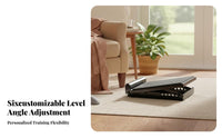 Non-Slip Surface Adjustable Slant Board Stable framework Adjustable Calf Stretcher Portable Exercise Equipment Foldable Design for rehabilitative Therapy Patients, Beginners, Fitness devotees, Rehabilitation Center, Home, Gym, exercise session