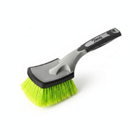 Wheel Brush Ergonomic Grip Handheld Scratch Scratch-Resistant Plastic Handle Tire Cleaning Brush Auto Accessory for Vehicle Detailing