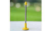 Golf Club Alignment Tool with Base Portable Golf Alignment Rod for Driving Range