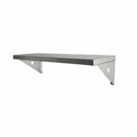 Wall-Mounted Shelf Set Space-Saving Inverted Bracket Shelf Long-Enduringing Sturdy Construction for Homeowners, Kitchen