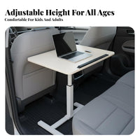 Multi-Functional Foldable Car Desk Easy to Install Car Seat Tray Table Stable Structure Vehicle Dining Tray Sturdy Support for Travelers, Passengers, Distant Workers, Mobile Office, Road Trips, Travel