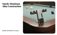 4-Cue Holder 4-Cue Billiard Rest Easy to Use for Game Room, Bar, Tournaments