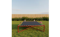 High Elasticity Rebound Mat Mesh Wear-Resistant Trampoline Replacement Mat Easy to Install for Children, Backyard