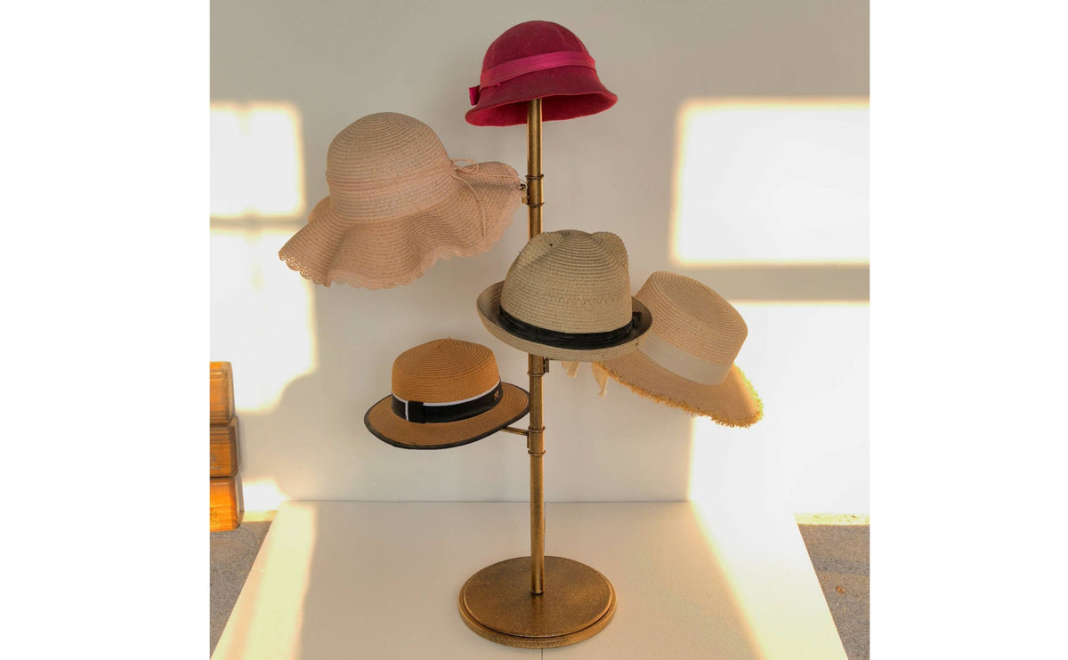 Freestanding Rotating Hat Rack for Retail Displays