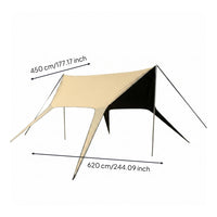Butterfly Tarp Swift-Assembly Tarp Portable Outdoor Shelter