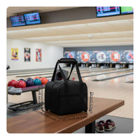 Waterproof Single Bowling Ball Bag Non-Slip Base Bowling Ball Carrier for Bowlers