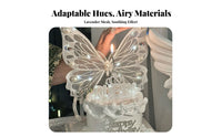 Illuminated moth decoration illuminated Effect moth cake decor Kit